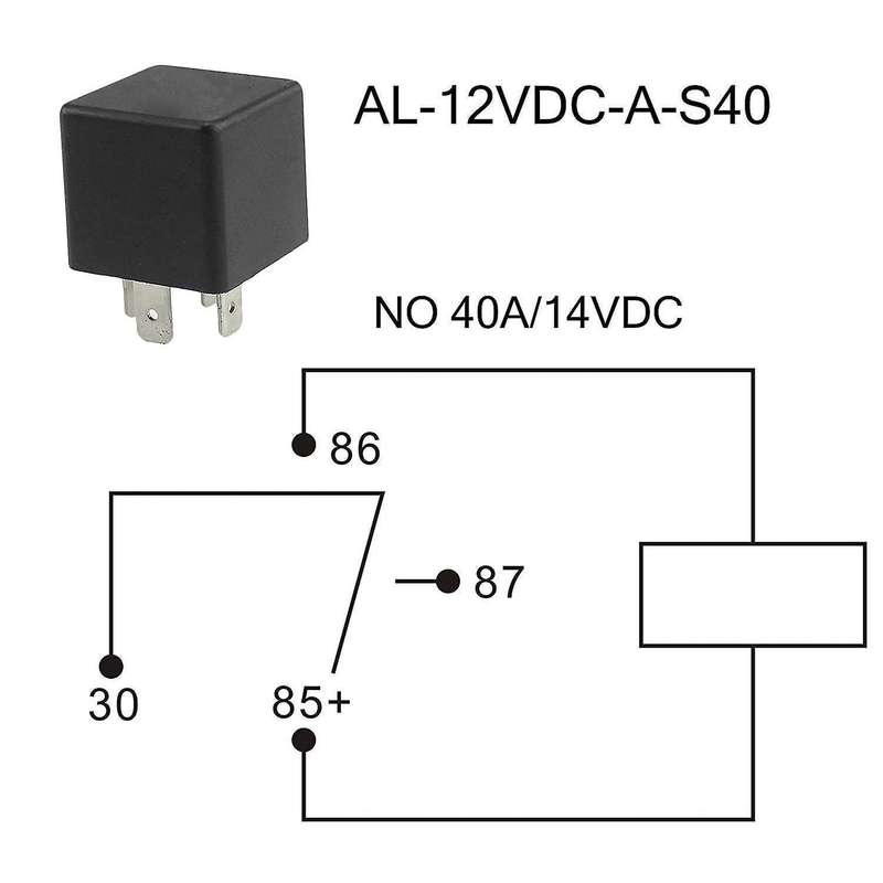 12V Auto Waterproof Fuse Relay Box Block [6 Style Relay Holder]12-Slot Blade Fuse Holder Fuse Box(4R