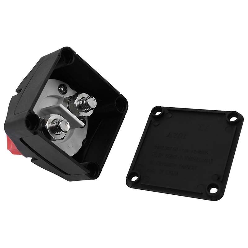 12V Battery Disconnect Rotary Switch Cut On/Off Set Waterproof Marine Switch for Car SUV RV Marine B