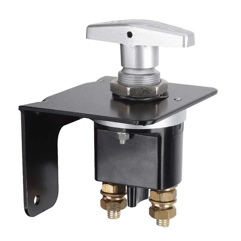 12V Battery Switch Heavy Duty Battery Circuit Cutter Disconnecter Isolator with Keyhole for RV Campe