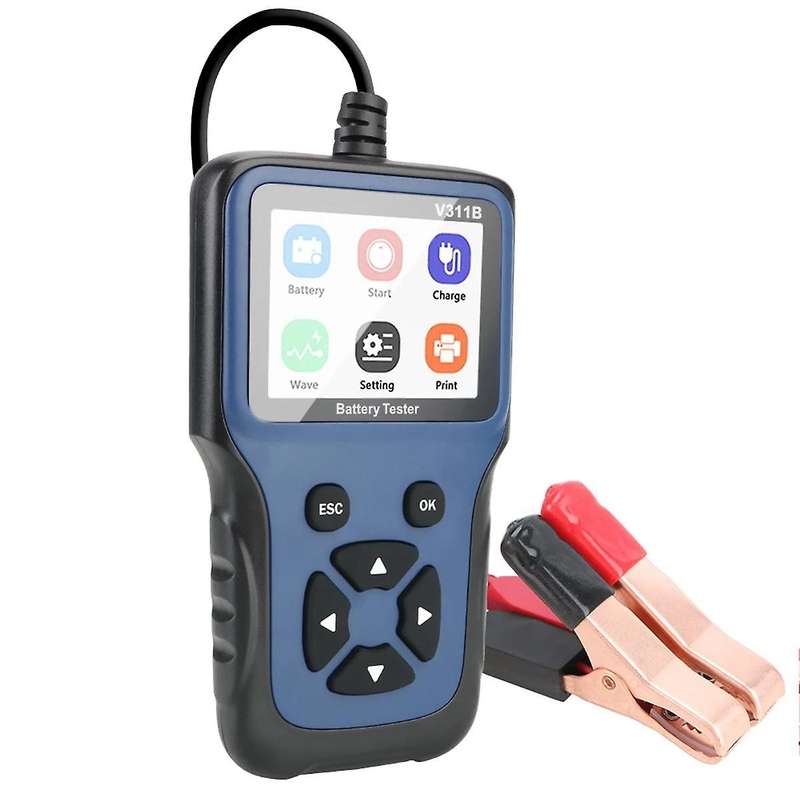 12v Battery Tester Car Battery Charger Tester Analyzer Automotive Car Charging Load Test Auto Diagno