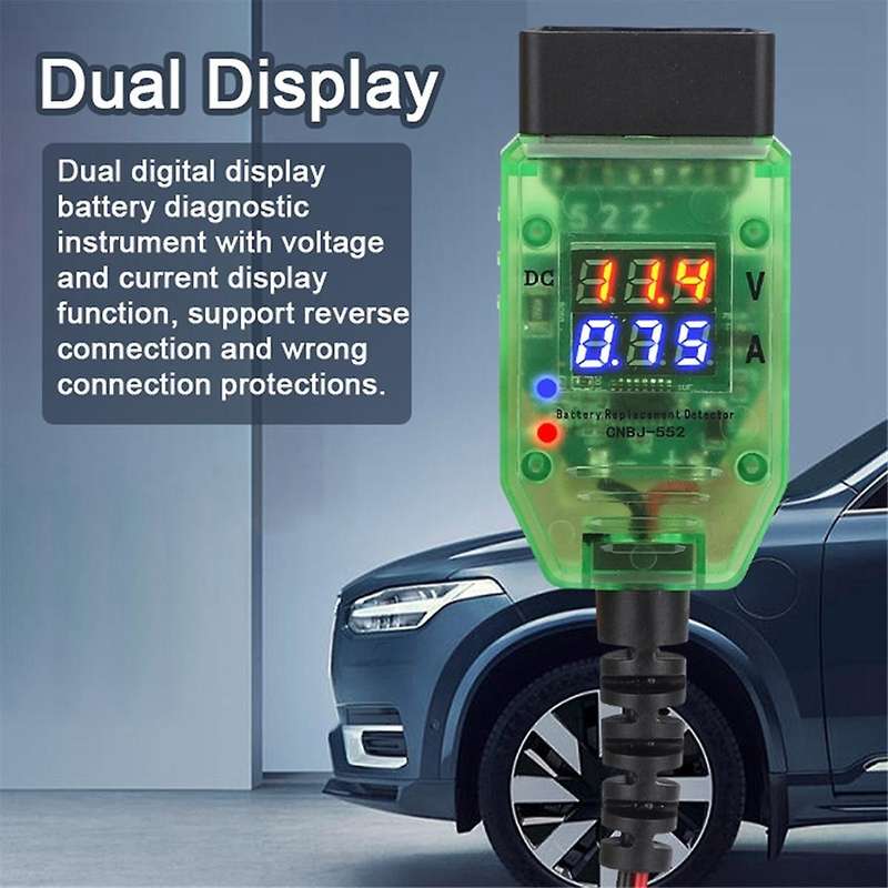 12V Car Diagnostics Tester Automotive Battery Replacement Tool Car Computers ECU Memory Saver Batter