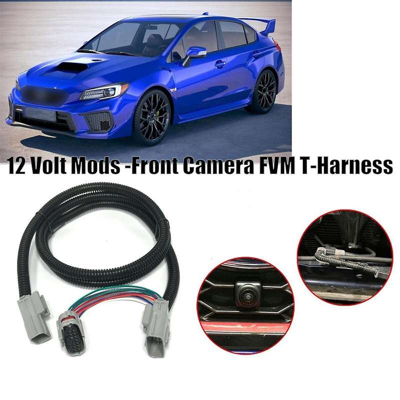 12V Car Front Camera FVM T-Harness for / W/ LED SRH 2018-2021