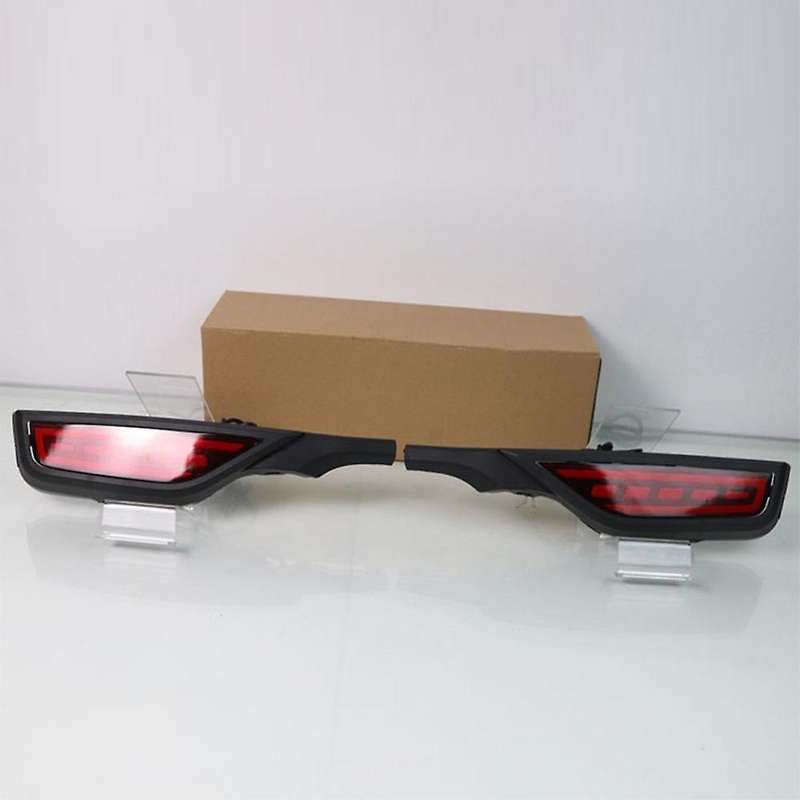 12V Car LED Rear Fog Lamp Rear Bumper Light Brake Light Flowing Turn Signal Reflector for Fit Jazz 2