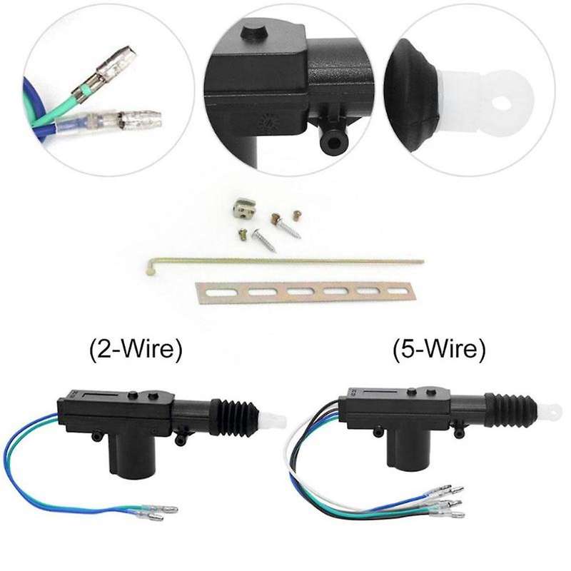 12V Car Locking System Actuator Automobiles Central Door Lock Motor Kit for Vehicle Electric Door Lo