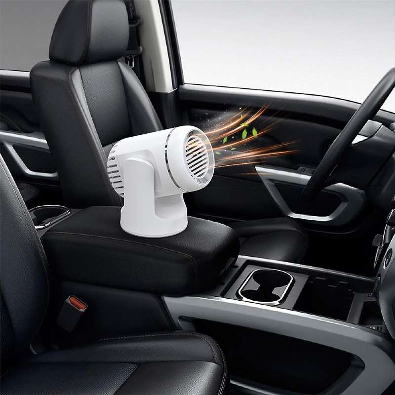 12v Car Heater Heate Dual-use Defroster Universal Car Supplies White