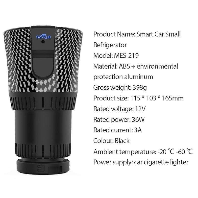 12V Car Heating Cooling Cup for Office Car Warmer Cooler Smart Cup Mug Holder Tumbler Cooling Bevera