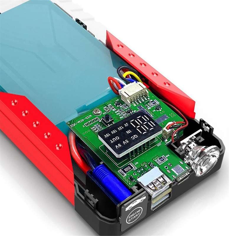 12V Car Jump StarterPower Bank Portable 600A Car Battery Booster ChargerStarting Device Auto Emergen