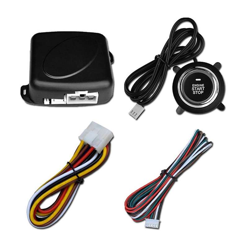 12V Car Remote Engine Button Door Lock Keyless Entry System Central Locking Alarm System Kit