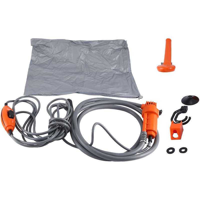 12v Car Shower Universal Car Washing Machine Car Shower Cleaning Tools Orange