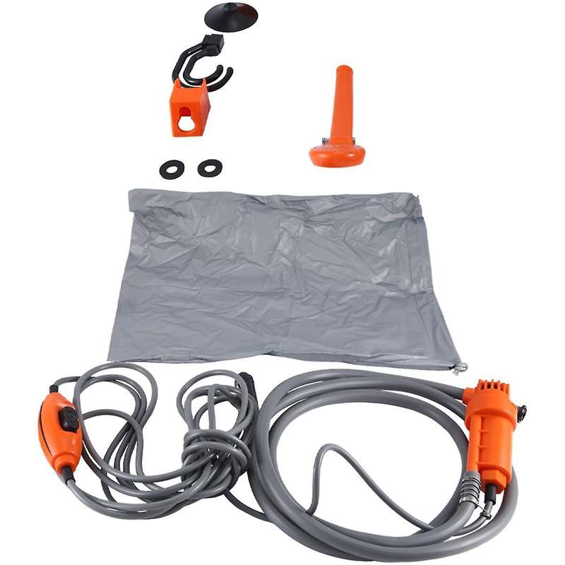 12v Car Shower Universal Car Washing Machine Car Shower Cleaning Tools Orange