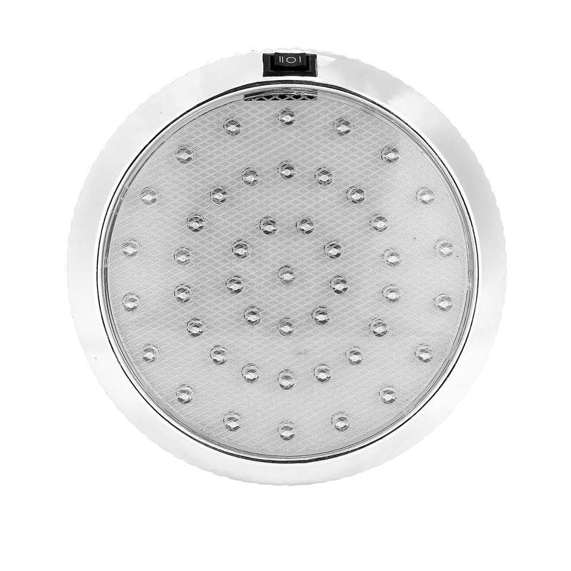 12v Car Round Ceiling Dome Roof Interior Light Boat Rv Surface Ceiling Light