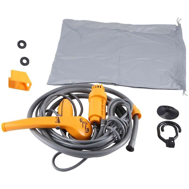 12v Car Shower Universal Car Washing Machine Car Shower Cleaning Tools Yellow