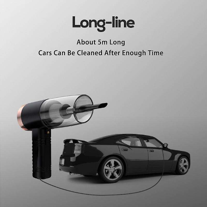 12V Car Vacuum Cleaner 120W Wet Dry Dual Use Portable Car Vacuum Cleaner High Power 3 in 1 Aromather