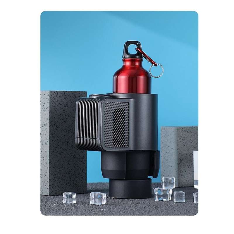 12V Car Smart 2-In-1 Heating Cooling Cup Intelligent Beverage Holder Cooling Heating Cup with Temper
