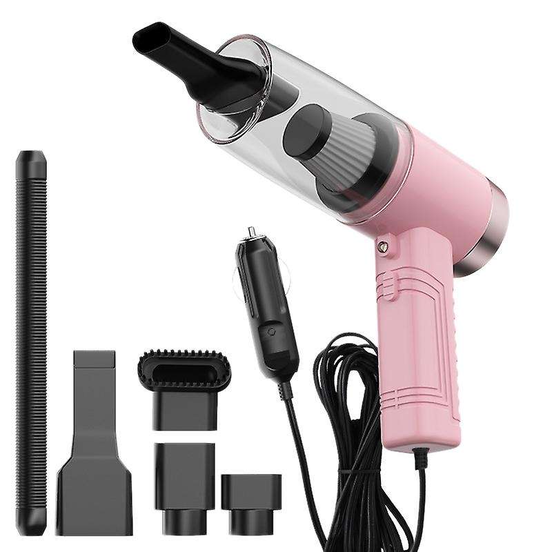 12V Car Vacuum Cleaner 120W Wet Dry Dual Use Portable Car Vacuum Cleaner High Power 3 in 1 Aromather