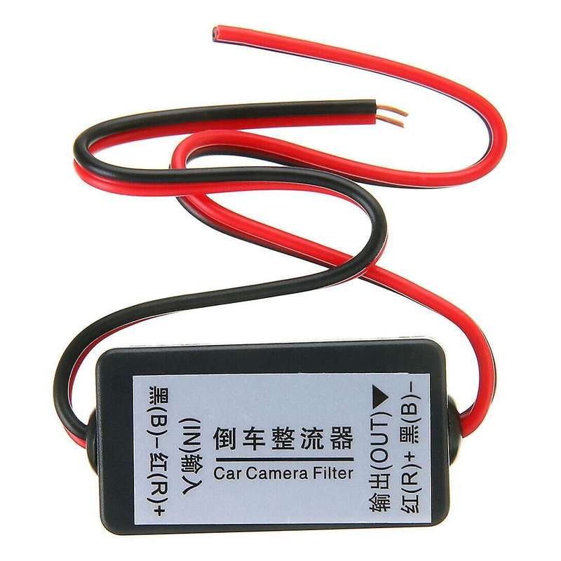 12V DC Relay Capacitor Filter Rectifier for Car Rear View Backup Camera