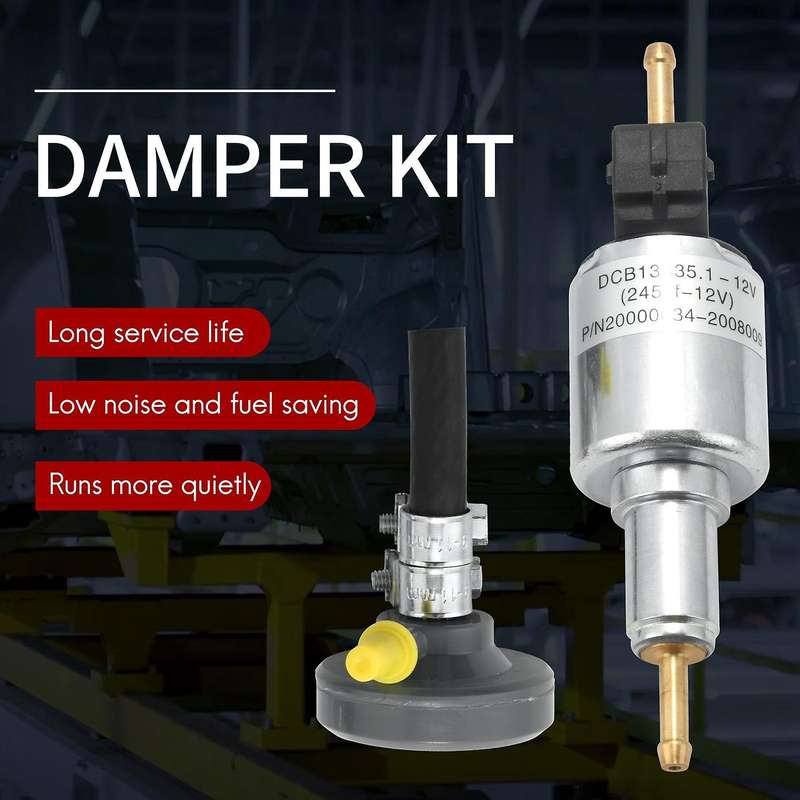 12v Dp30 Heater Fuel Pump with Dampener 86115a 86115b Replace for Heater