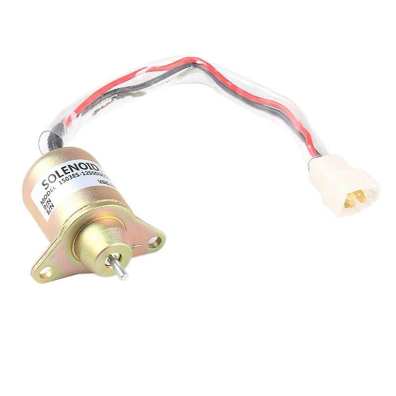 12v Engine Fuel Shut Off Solenoid Valve Shutdown for Yanmar 119653-77950