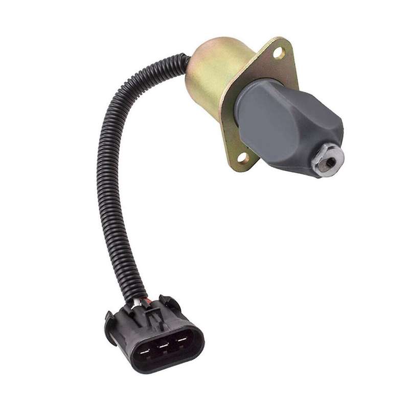 12v Excavator Fuel Shutoff Solenoid Valve for Bobcat Skid Steer Loader 743 751 753 763 773 6681513 6