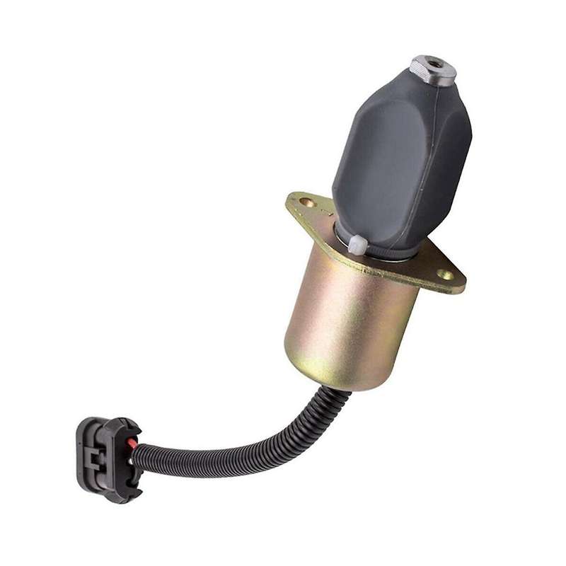 12v Excavator Fuel Shutoff Solenoid Valve for Bobcat Skid Steer Loader 743 751 753 763 773 6681513 6