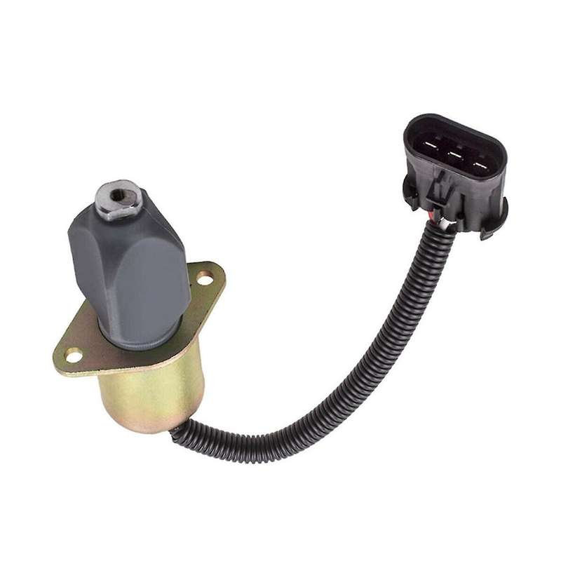 12v Excavator Fuel Shutoff Solenoid Valve for Bobcat Skid Steer Loader 743 751 753 763 773 6681513 6