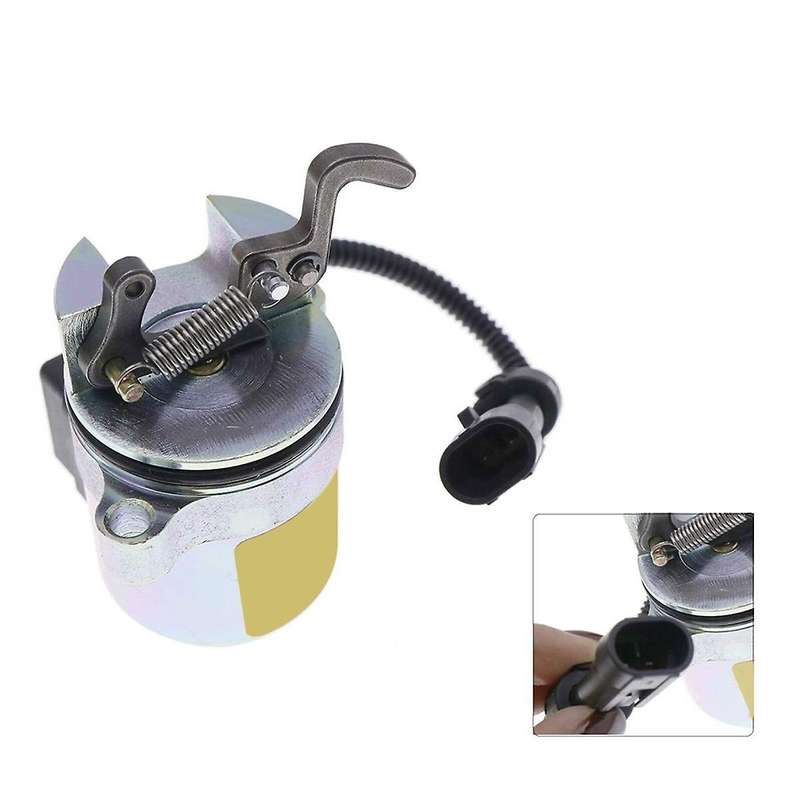 12v Fuel Stop Off Solenoid T114678 04287583 for L35 Zl402c Zl30 L32b F4l2011