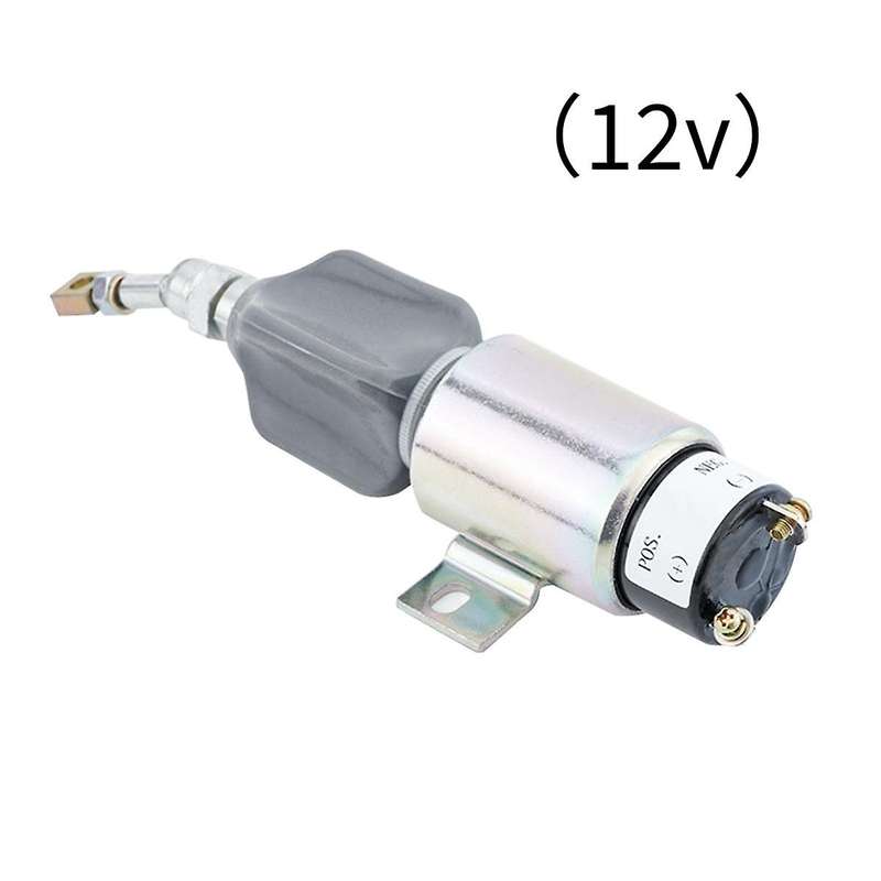 12v Generator Set Engine Stop Solenoid Valve Excavator Flameout Fuel Switch