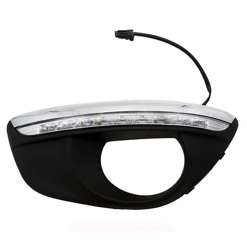 12V Led Car Drl Daytime Running Lights Accessories with Fog Lamp Hole for 2010 2011 2012