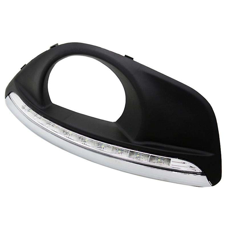 12V Led Car Drl Daytime Running Lights Accessories with Fog Lamp Hole for 2010 2011 2012
