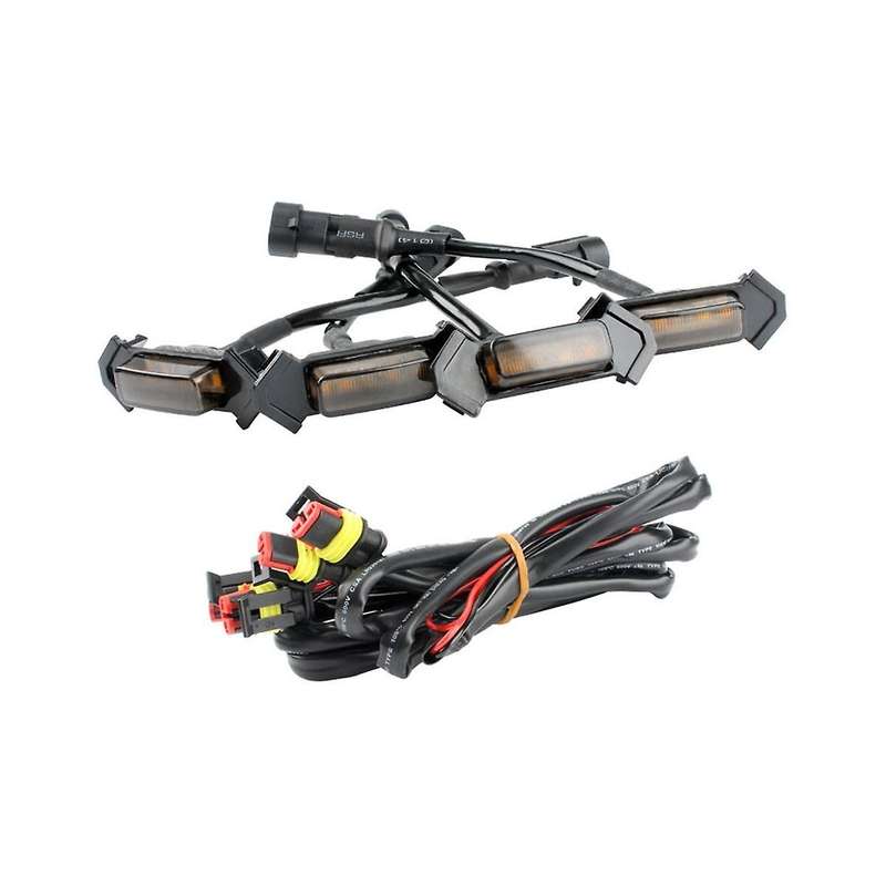 12v Led Daytime Running Light Light for Tacuma Mid Grille Small Yellow Light One Tow Four Black Cas