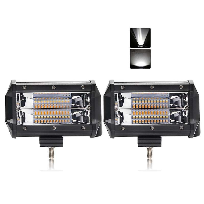 12V Led Bar 168W Flood Spot Work Light Fog Lamp Offroad Boat Truck Atv 4Wd