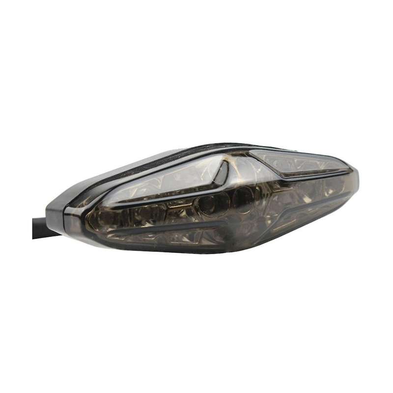 12v Led Grey Shell Tail Light for Cruiser Prince Off-road Beach Vintage Brake Light