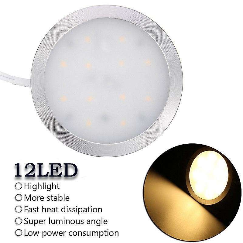 12V Led Light Rv Camper Boat Ceiling Down Roof Lamp Warm White