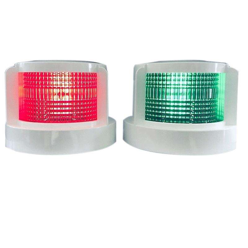 12V LED Marine Yacht Left and Right Navigation Lights Bicolor Signal Light Ship Stern Light