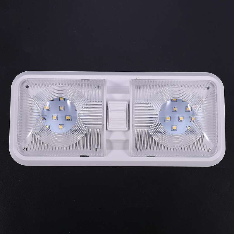 12V LED RV Car Lighting Warm White Car Roof Light Camping Light with Switch