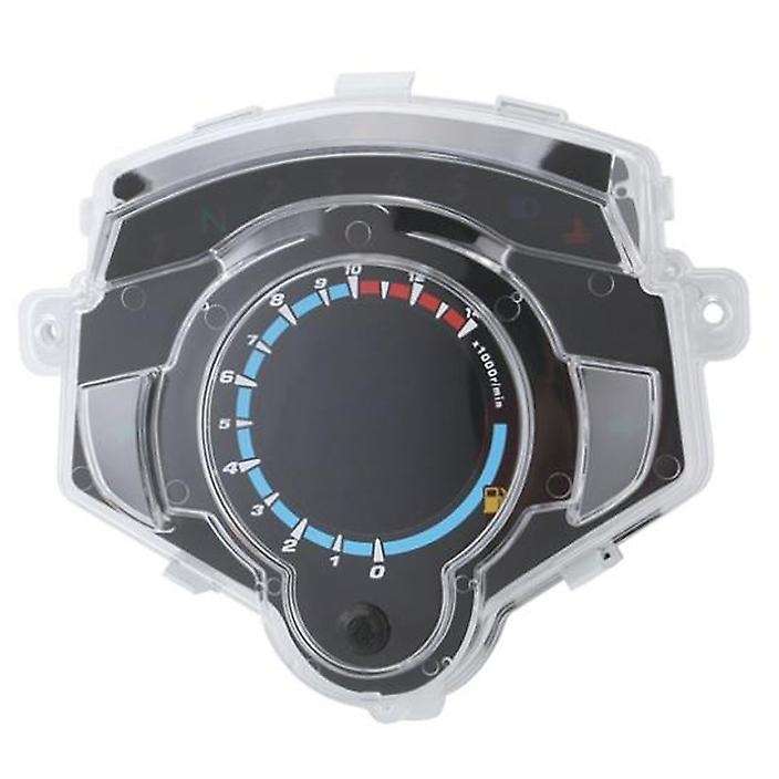 12V Motorcycle Instrument LCD Digital Odometer Speedometer Fuel Gauge 14000RPM Tachometer Universal