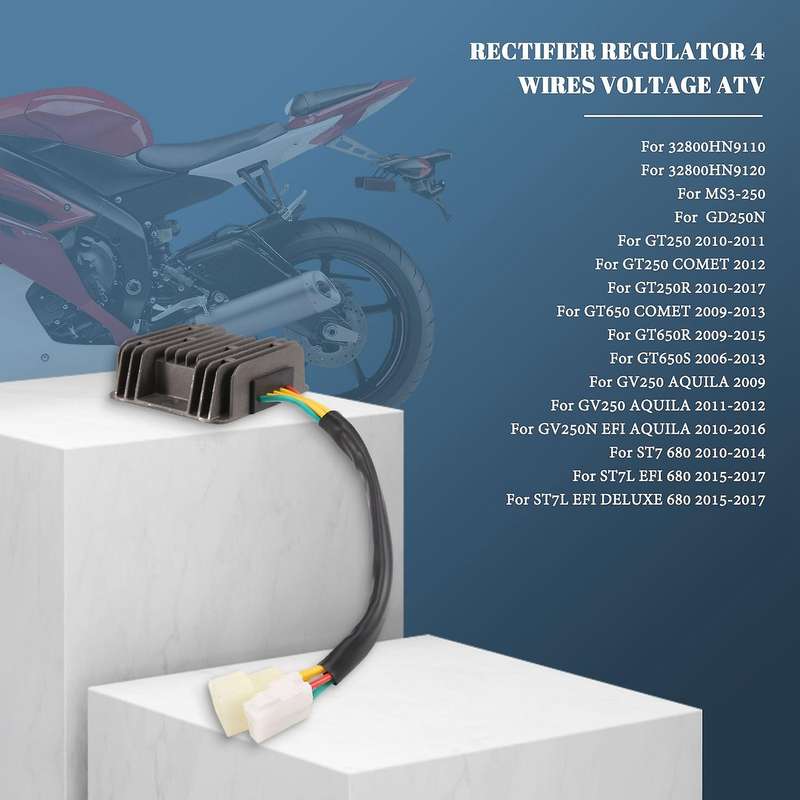 12V Motorcycle Regulator Rectifier Compatible Hyosung GT250 GT650 COMET