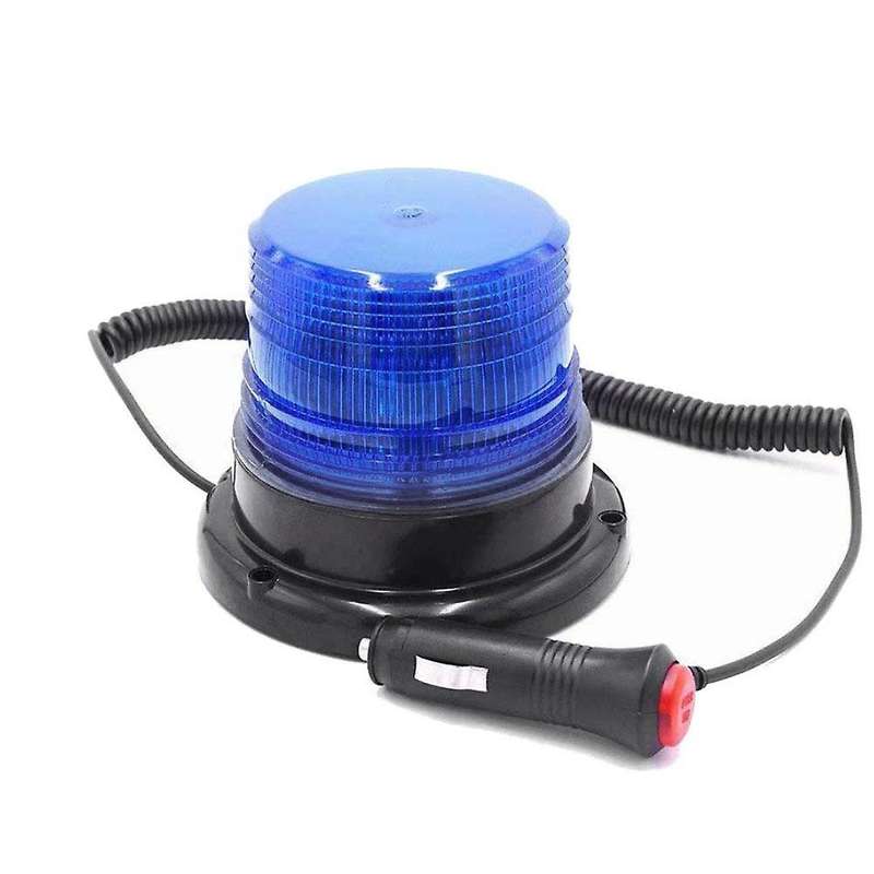 12V LED Strobe Light Blue Warning Lights Super Bright Emergency Warning Flash Beacon Light for Car T
