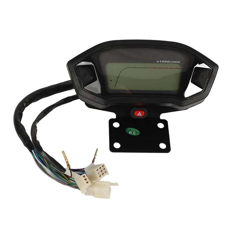 12V Motorcycle Speedometer Tachometer Odometer for 110cc 125cc 150cc 200cc 250cc Dirt Bike ATV Go Ka