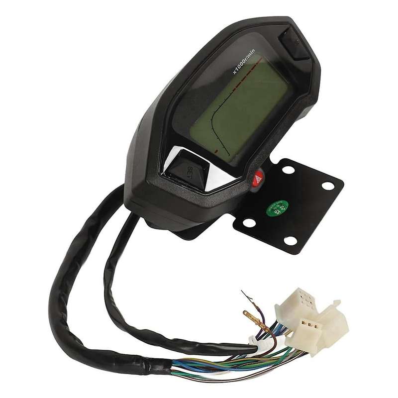 12V Motorcycle Speedometer Tachometer Odometer for 110cc 125cc 150cc 200cc 250cc Dirt Bike ATV Go Ka