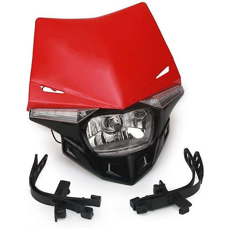 12V Motorcycle Supermoto LED Light Dirt Bike Headlight Front Head Light Universal for CRF 125 250 30