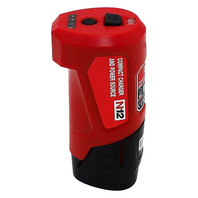 12V N12 Charger USB Converter 48-59-1201 for 12V Lithium Battery 48-11-2401 48-11-2411 48-11-2440 48