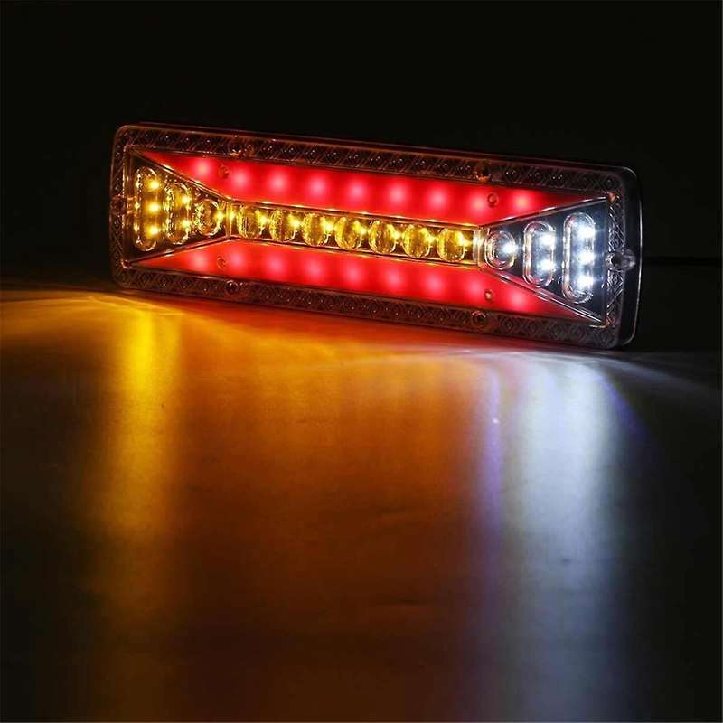 12v Taet Light Led Dynamic Truck Lights Rear Brake Lights Signal Track Tractor Light Trailer Bus