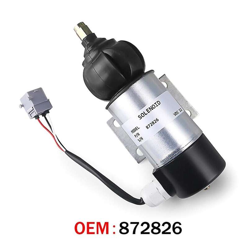 12v Stop Solenoid Fit for Tamd60a Tamd60b Tamd60c 872826 1827650