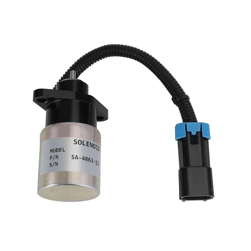 12v Stop Solenoid Actuator 0175-12a5c9s Sa-4863 for Woodward Engine