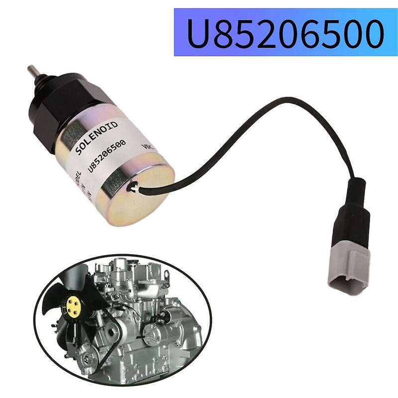 12v Throttle Solenoid Actuator U85206500 for 400 Series 403d-15, 404d-22, 404d-22t, 404d-22ta, 404f