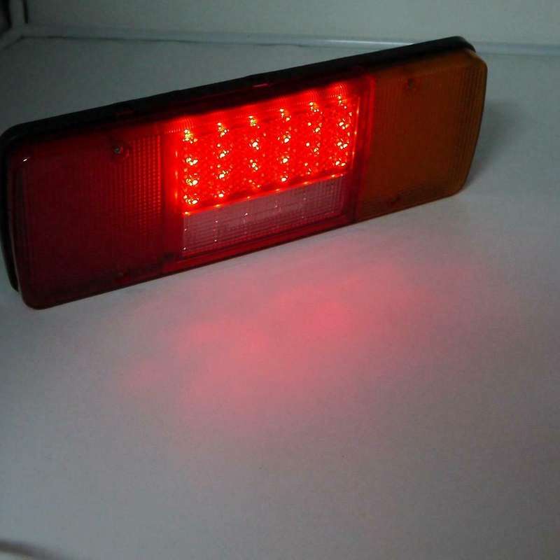 12V Trailer Tail Light LED Rear Brake Light Turn Signal Light Suitable for Car Truck Trailer Bus
