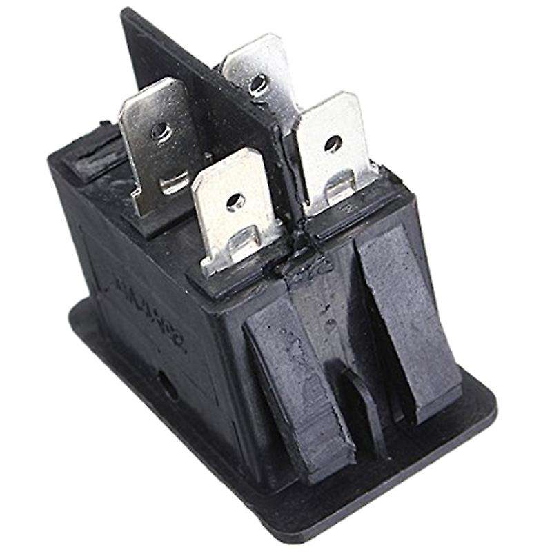 12V Universal Fog Lights Rocker Switch LED Car Lamp - Yellow LED