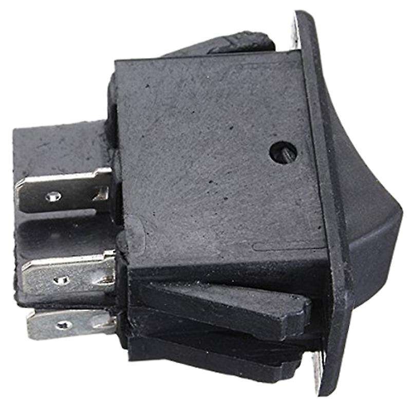 12V Universal Fog Lights Rocker Switch LED Car Lamp - Yellow LED