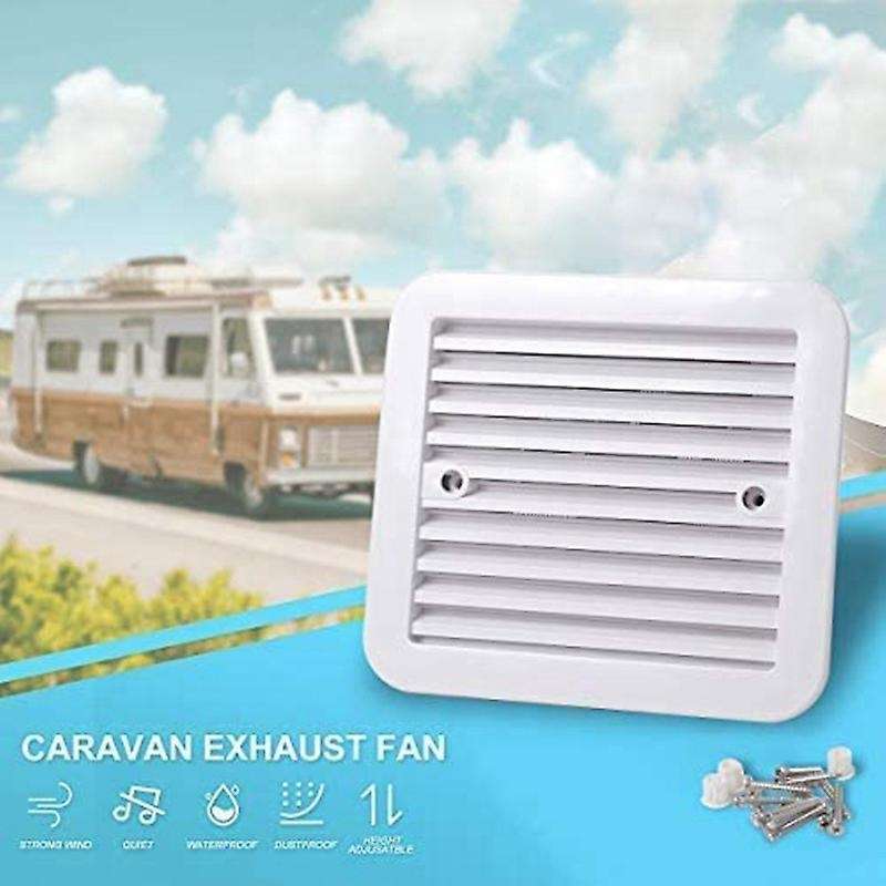 12V Universal RV Strong Wind Cooling Trailer Exhaust Fan Caravan Effective Ceiling Mount Ventilation